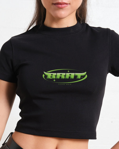 BRAT Baby Tee Graphic Baby Tee Australia Online