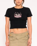 Pussy Power Black Baby Tee