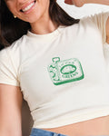 Eat Your Greens Baby Tee Graphic Baby Tee Australia Online