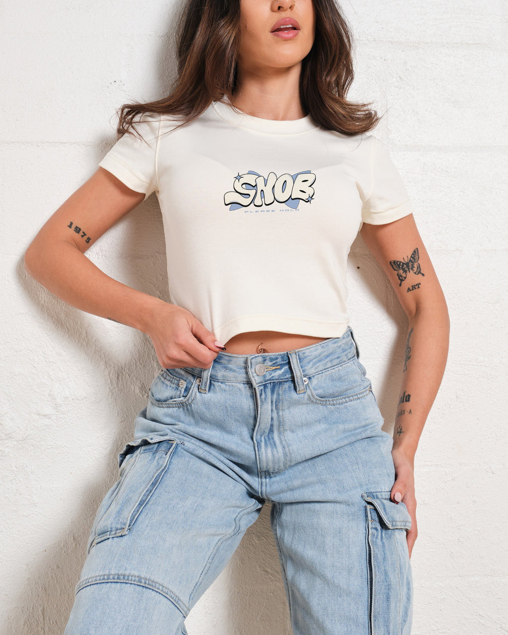 SNOB Baby Tee Graphic Baby Tee Australia Online