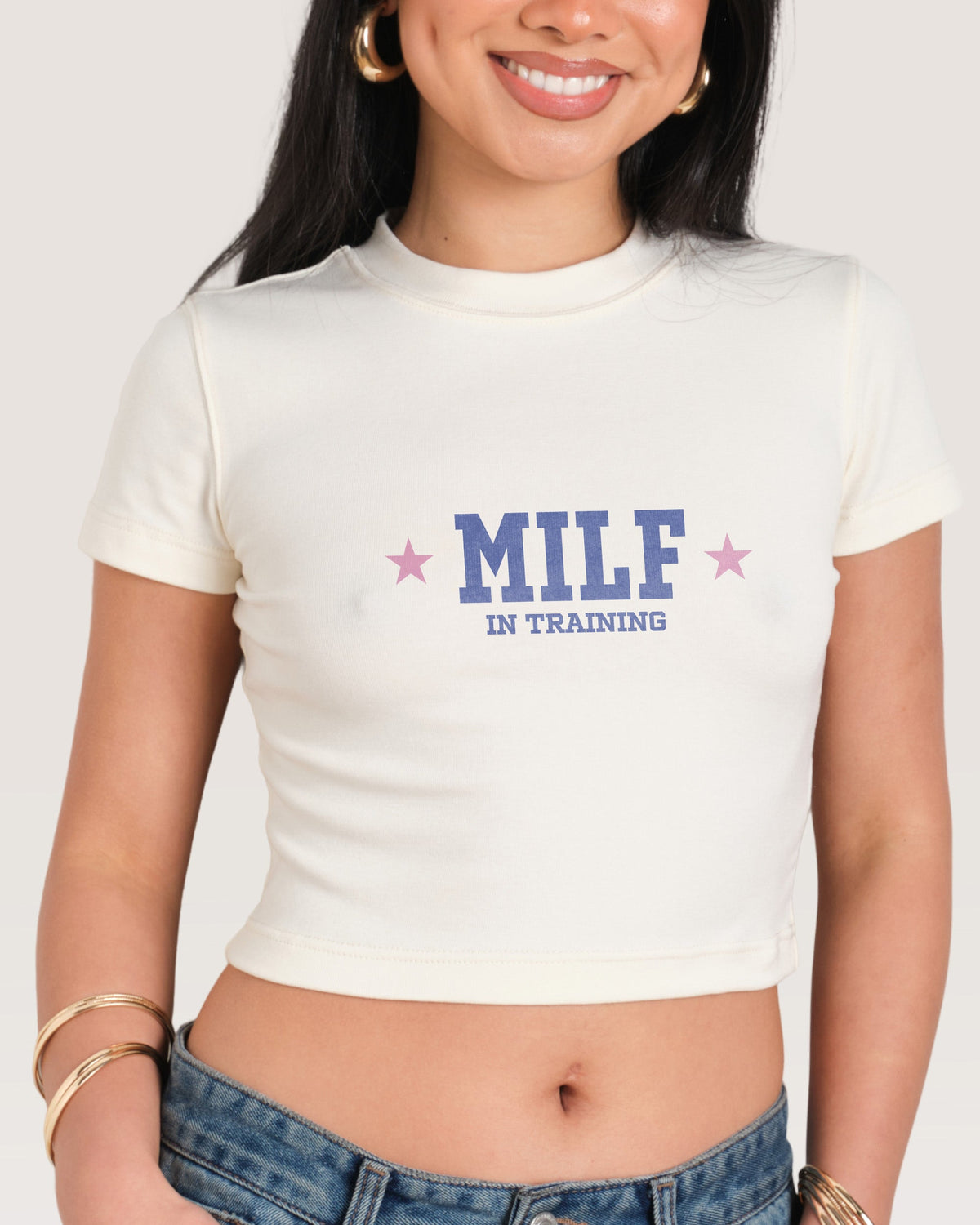 Milf in Training Baby Tee