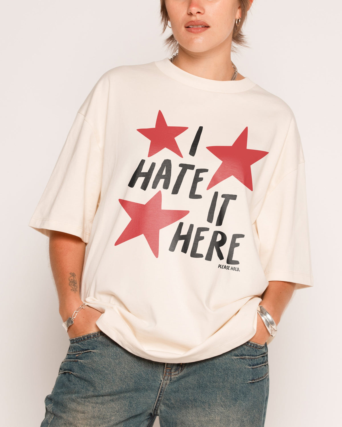 I Hate It Here Oversized Tee