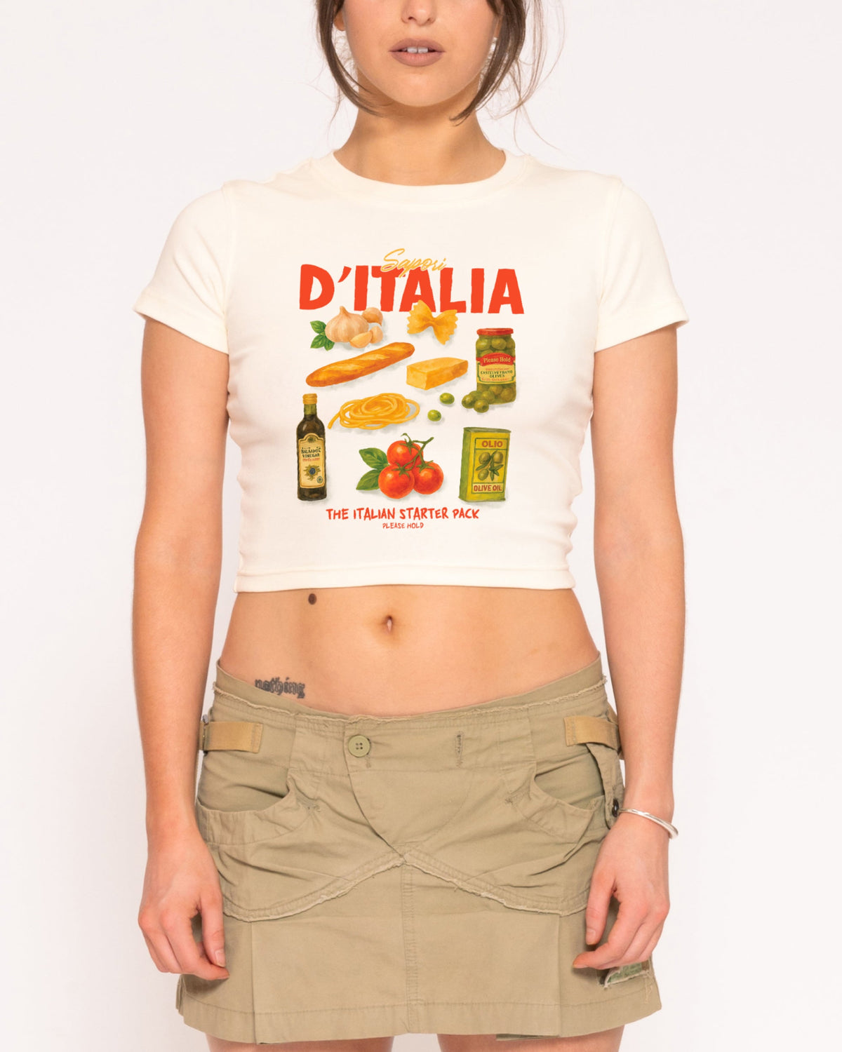 Italian Starter Pack Natural Baby Tee