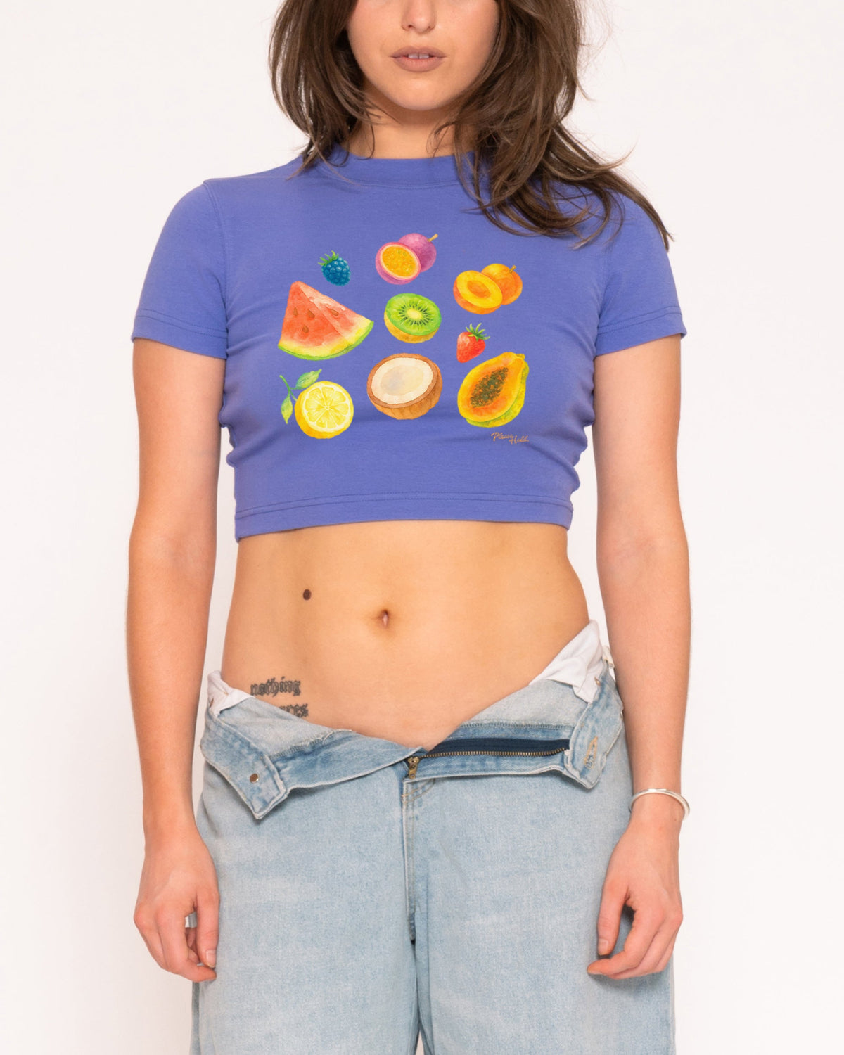 Fruit Platter Purple Baby Tee