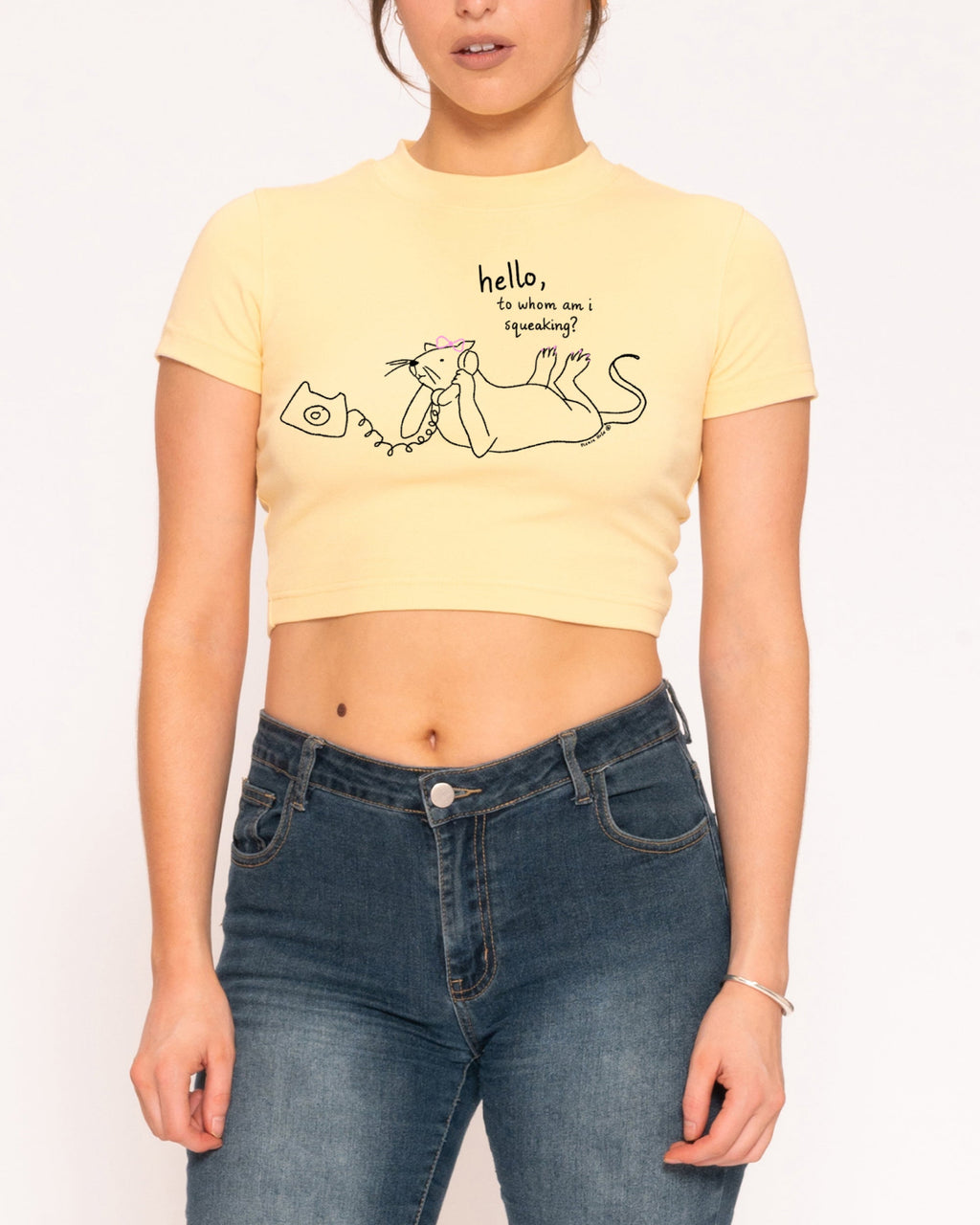 Hello, to Whom Am I Squeaking? Baby Tee