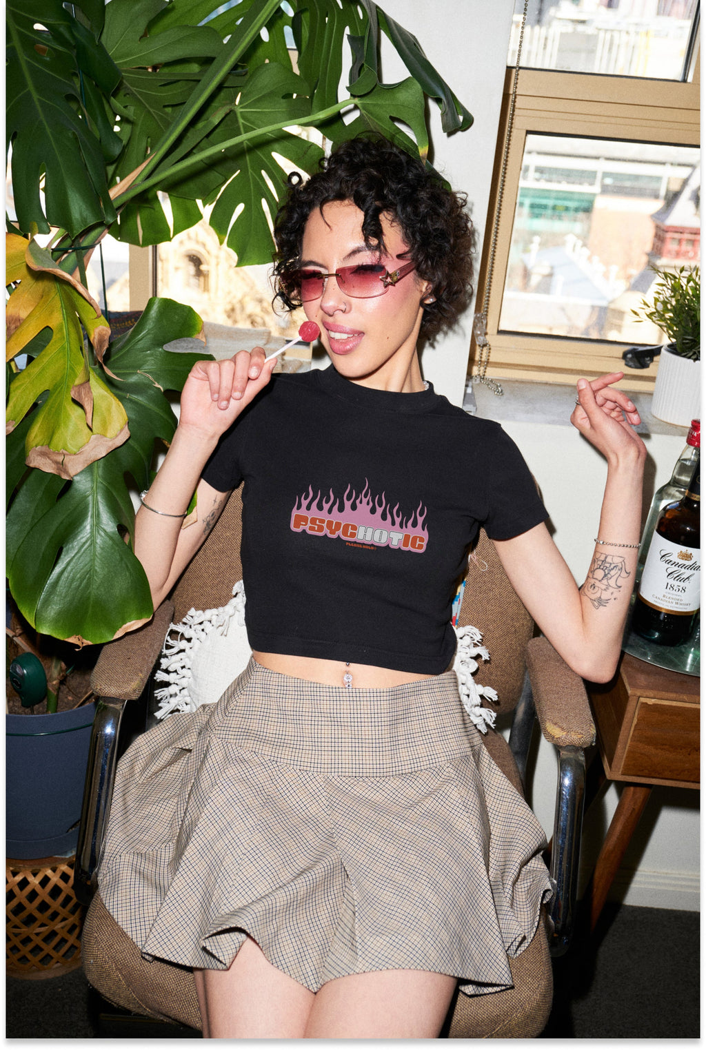 Psychotic Baby Tee Graphic Baby Tee Australia Online