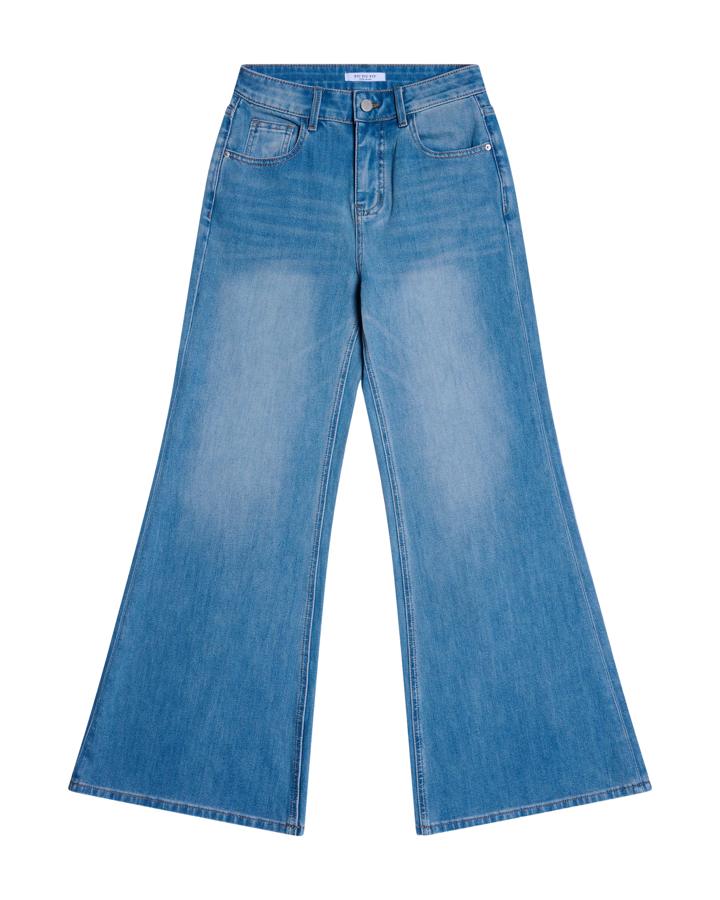 All Aboard — Flared Stretch Denim